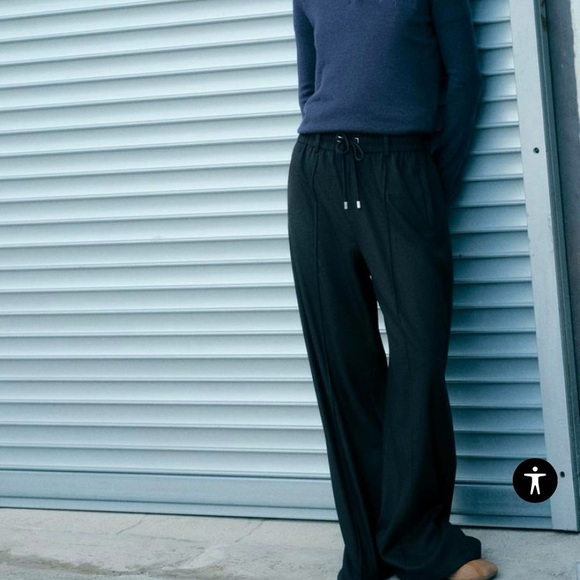 Zara super soft wide leg pants (NWOT) - Picture 1 of 8